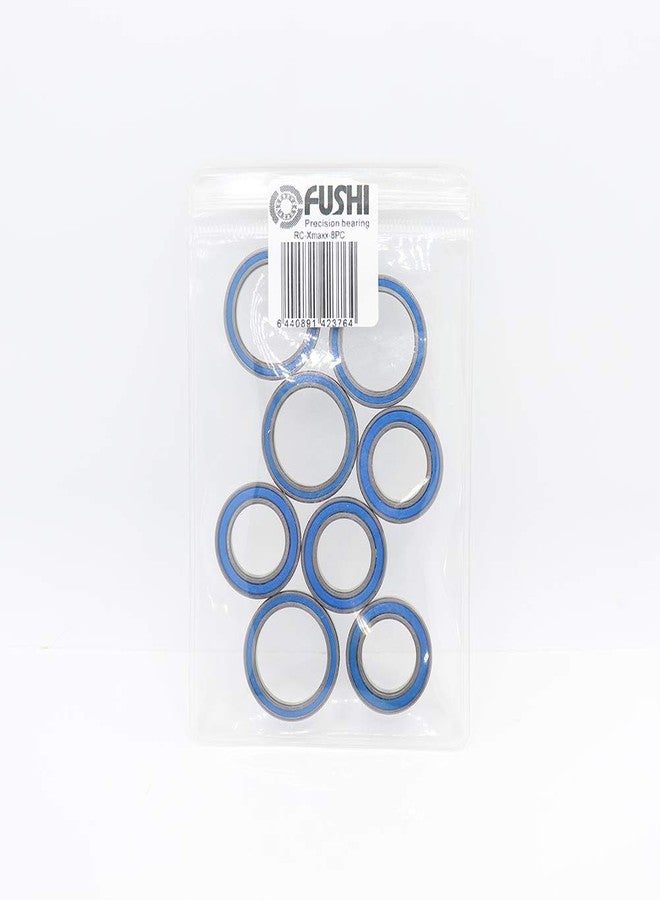 FUSHIBEARING RC Wheel Hub Bearings Compatible with Traxxas XMAXX, 15x24x5mm-20x27x4mm Ball Bearing Set (Pick of 8pcs) - Image 4